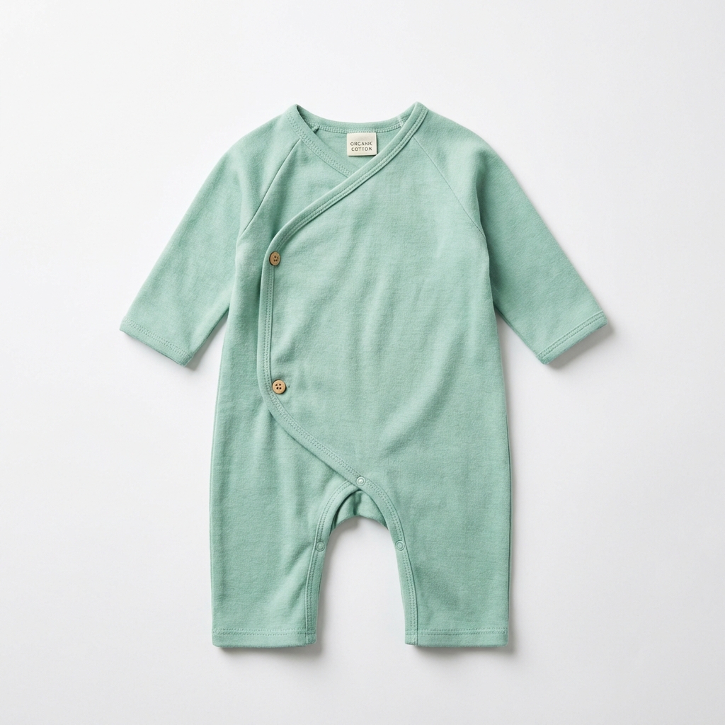 Organic Cotton Baby Romper